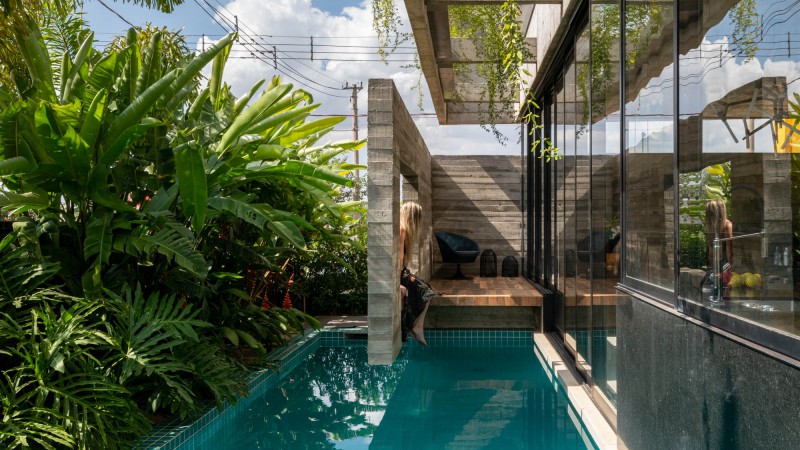 Garten之家，巴西， Caio Persighini Arquitetura