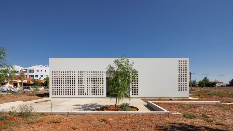 有四个花园的房子，塞浦路斯，draftworks architects