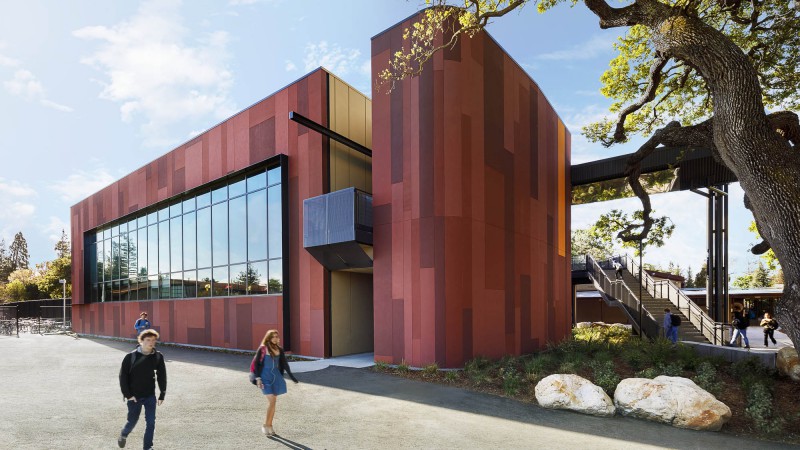 Menlo-Atherton 高中 STEM 大楼 ，美国， LPA