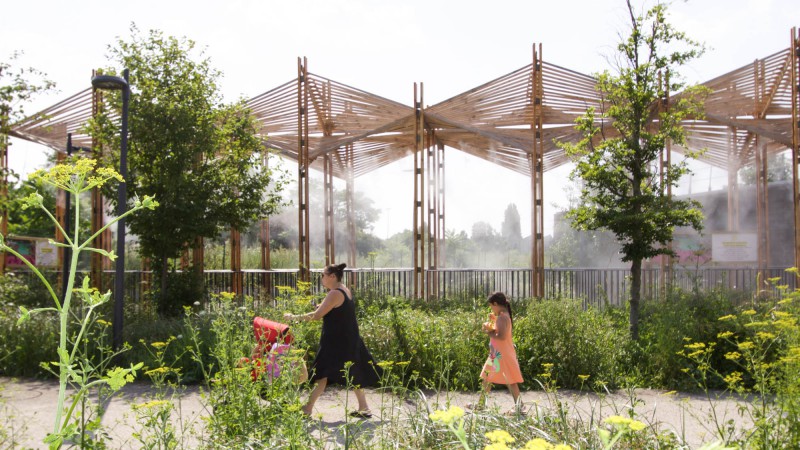 Montreuil Fishing Walls 装置，法国，  Collectif Parenthèse