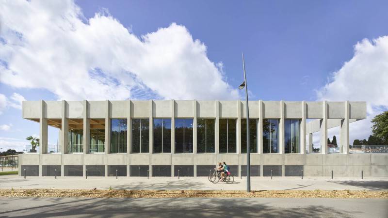 Païcherou 水上运动中心  ，法国，Taillandier Architectes Associés