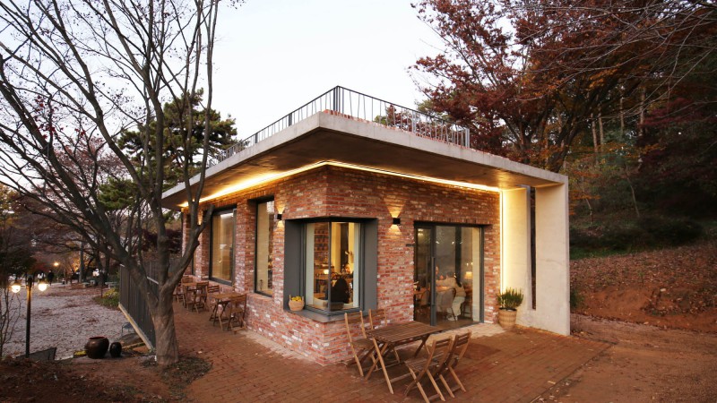 Piora 咖啡店，韩国， studio_GAON