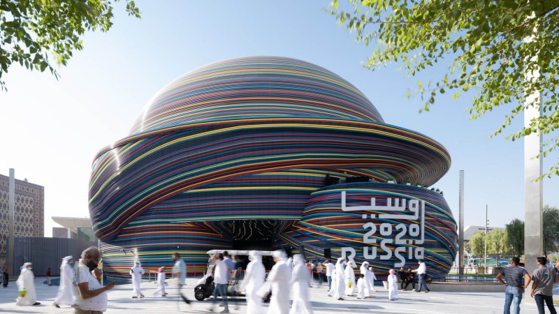 2020 年迪拜世博会俄罗斯馆，阿联酋，  SPEECH