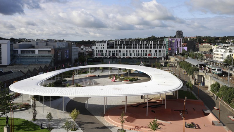 Ruten 公园 ，挪威，SpaceGroup