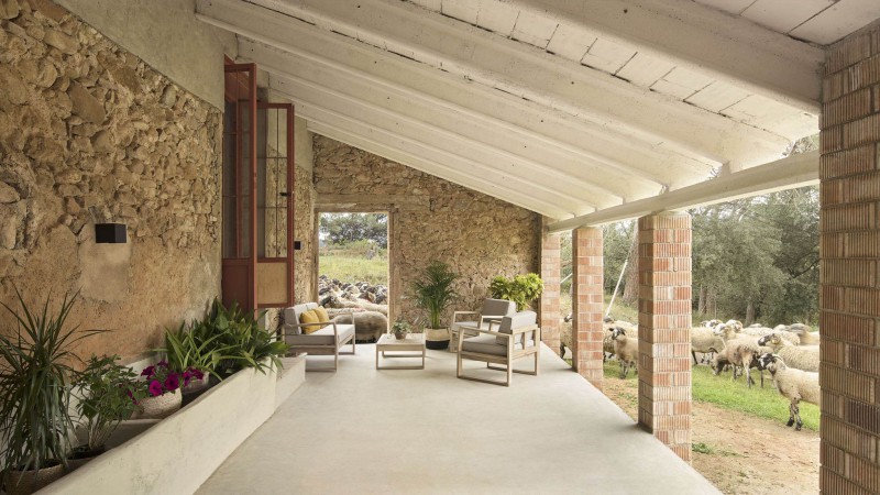 Santa Eulalia 乡村住宅 ，西班牙，NeuronaLab