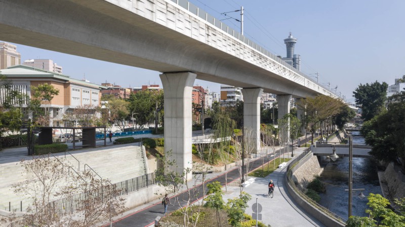 台中绿廊 ，台湾，Mecanoo