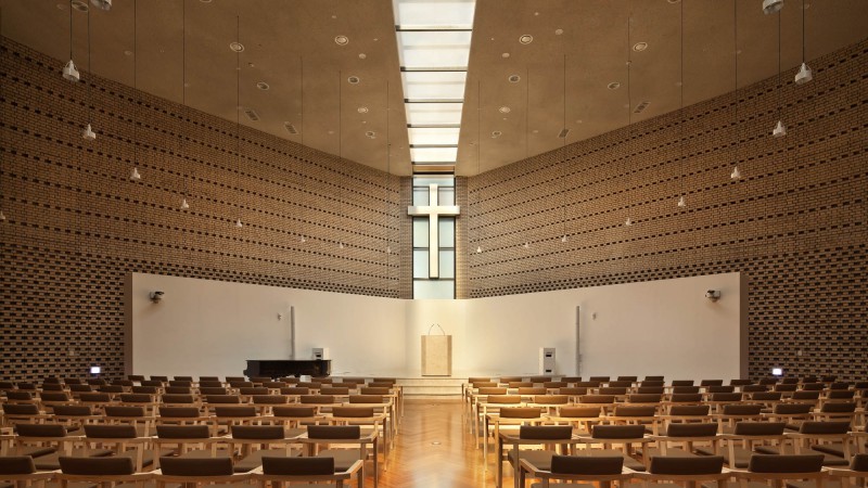 BUFS 教堂，韩国，  Architects Group RAUM & Nikken Sekkei