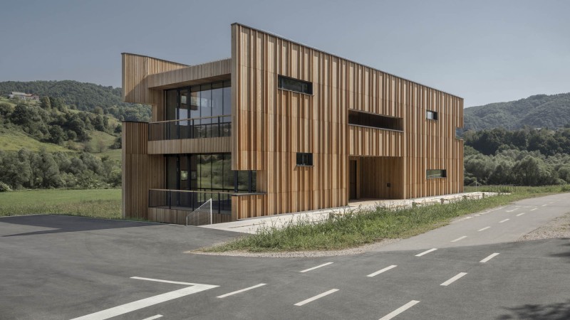 海狸中心，斯洛文尼亚，  Strehovec arhitekt & Ravnikar Potokar