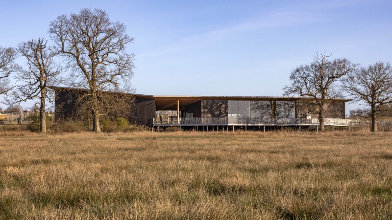 卡尔顿沼泽游客中心 ，美国， Cowper Griffith Architects