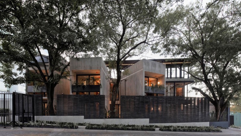 Coliving interlomas ，墨西哥， A-001 Taller de Arquitectura