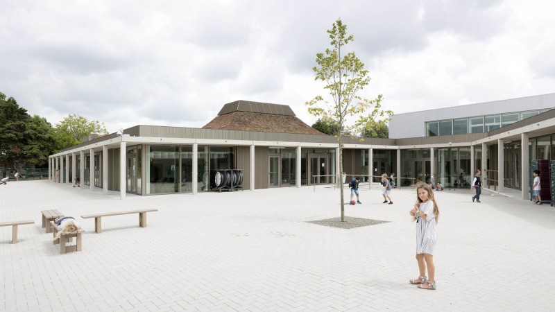 De Vonk - De Pluim 学校，荷兰， NL Architects