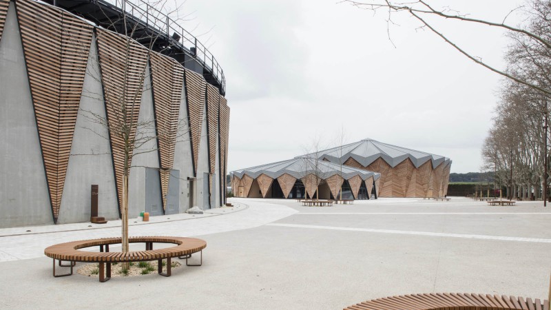 Domaine de Bayssan 剧院 ，法国， K architectures