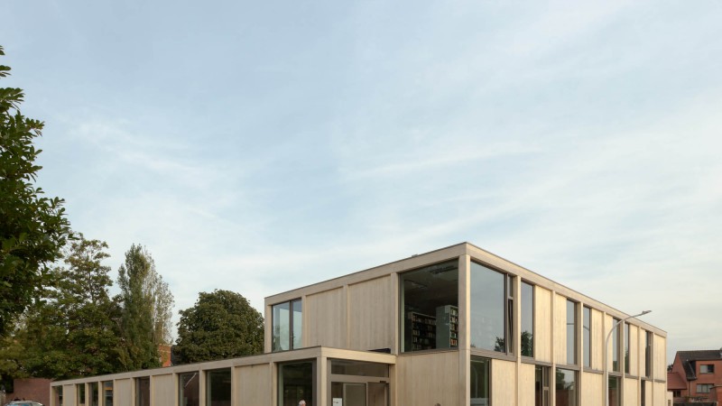 Edegem 社区中心 ，比利时， Marc Koehler Architects