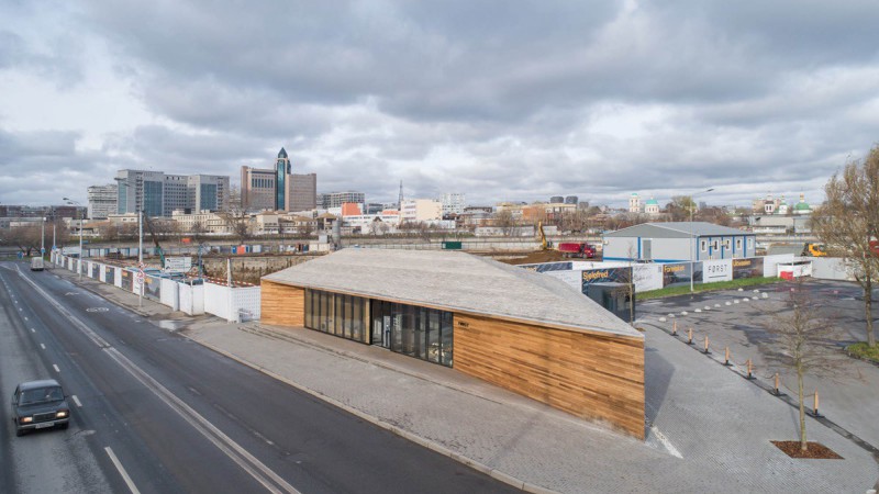 FØRST销售处，俄罗斯，Architectural Bureau WALL