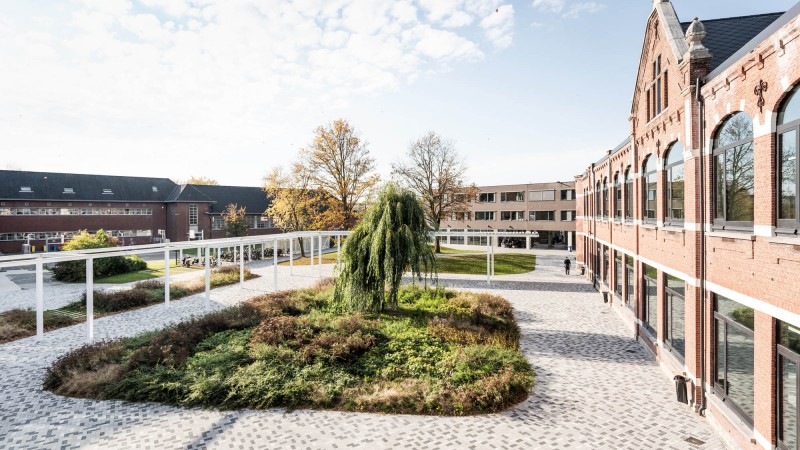 GO! Talent 学校，比利时， B-architecten