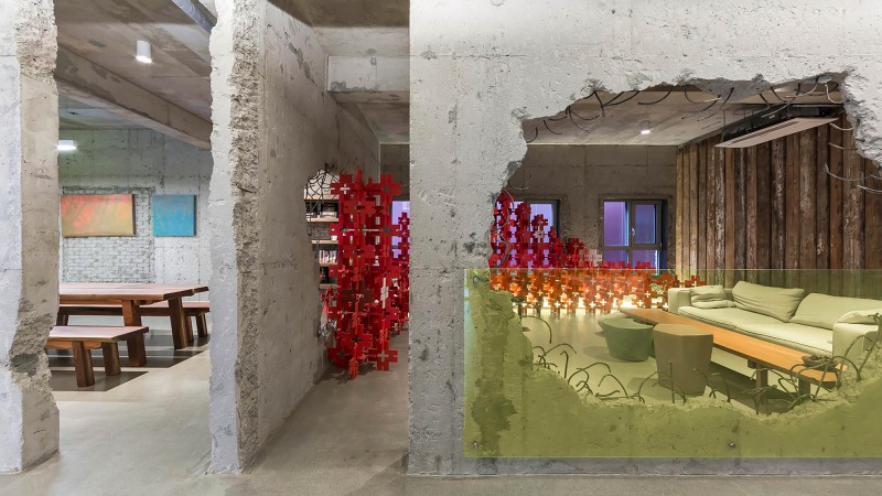 Screen Tied Dual 之家，韩国， BCHO Partners