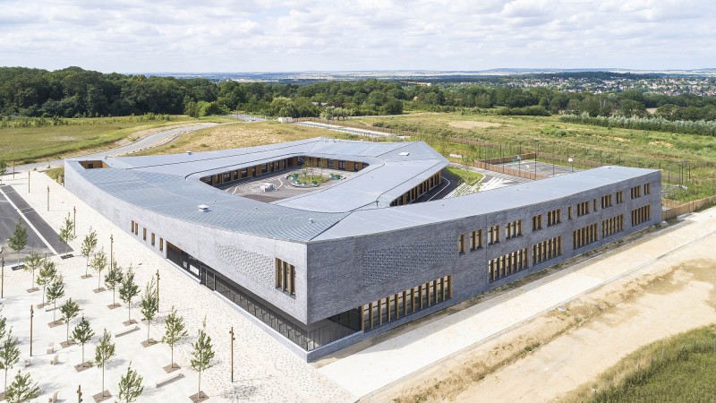 Jean Louis Étienne 学校，法国，archi5