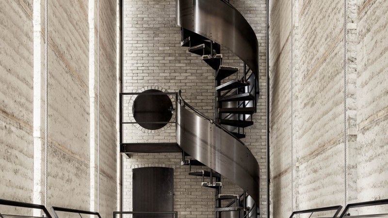 砖厂博物馆的窑炉塔 ，瑞士， Boltshauser Architekten