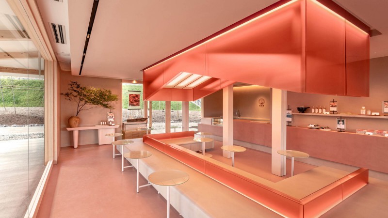 Koji Saryo咖啡店，西班牙，Atsushi Suzuki & Transit Branding Studio