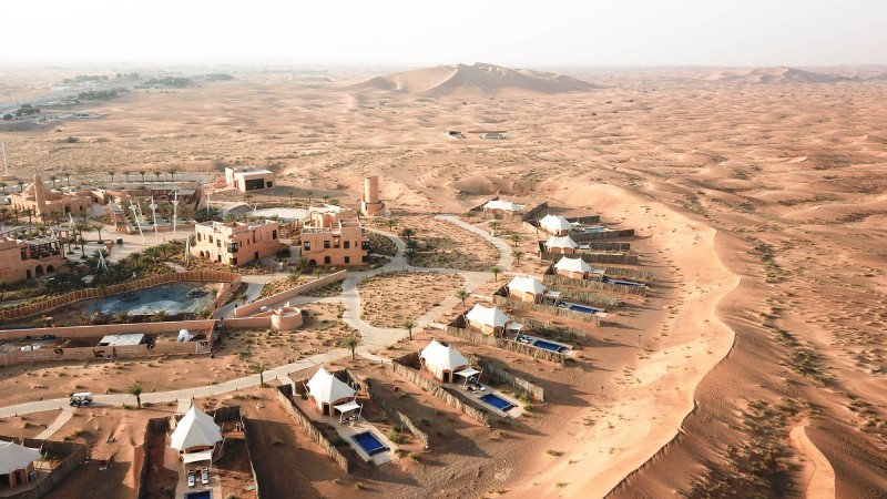 Mysk Al Badayer疗养院 ，阿联酋， Wael Al-Masri Planners & Architect