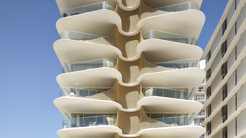 Norfolk Burleigh Heads 住宅楼 ，澳大利亚， Koichi Takada Architects