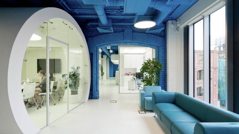 OPTIMEDIA媒体机构办公室 ，俄罗斯，Nefa Architects