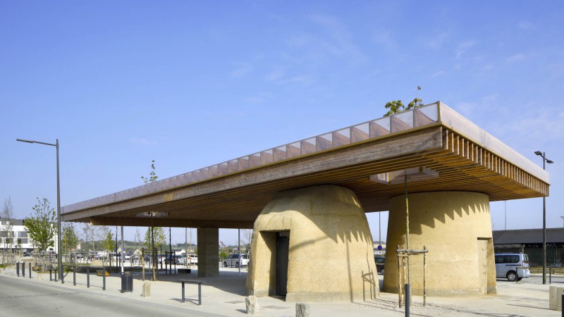 迪南火车站公共空间 ，法国， Fouquet Architecture Urbanisme