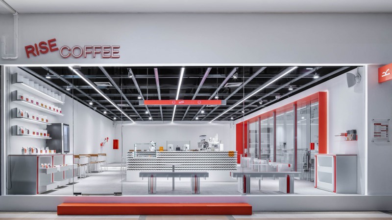 Rise咖啡，曼谷，space+craft