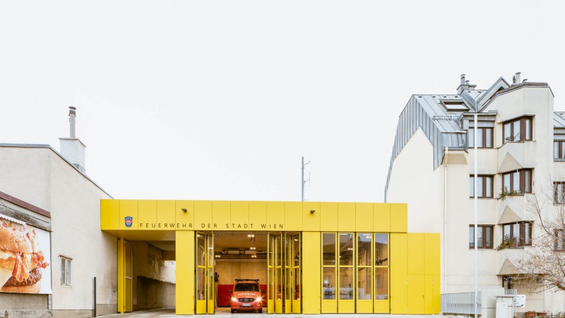 Speising 消防站 ，维也纳， Illiz Architektur