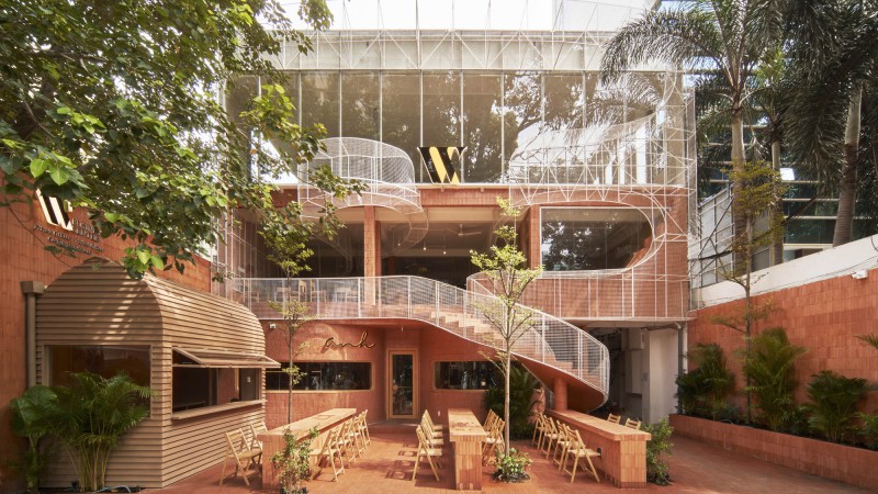 Anh 咖啡烘焙工坊，越南，  Red5studio