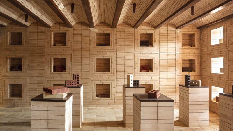 Brick Bond 陈列室 ，印度， RENESA Architecture Design Interiors Studio