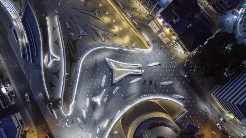 Eleftheria广场，塞浦路斯，Zaha Hadid Architects