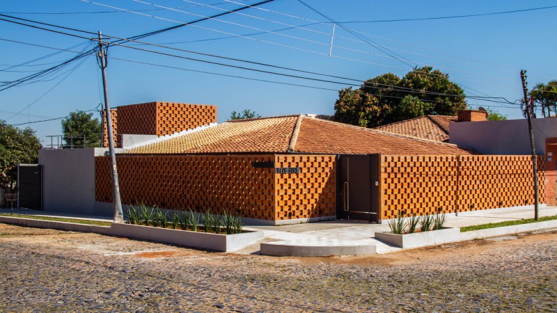 Hornero Roga 之家，巴拉圭，OMCM arquitectos