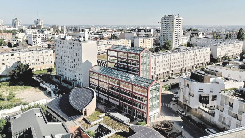 La Cité Maraîchère in Romainville ，法国， Ilimelgo