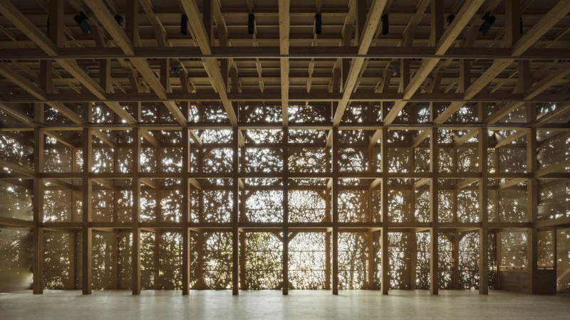 新岛学园短期大学礼堂和教堂，日本， Tezuka Architects