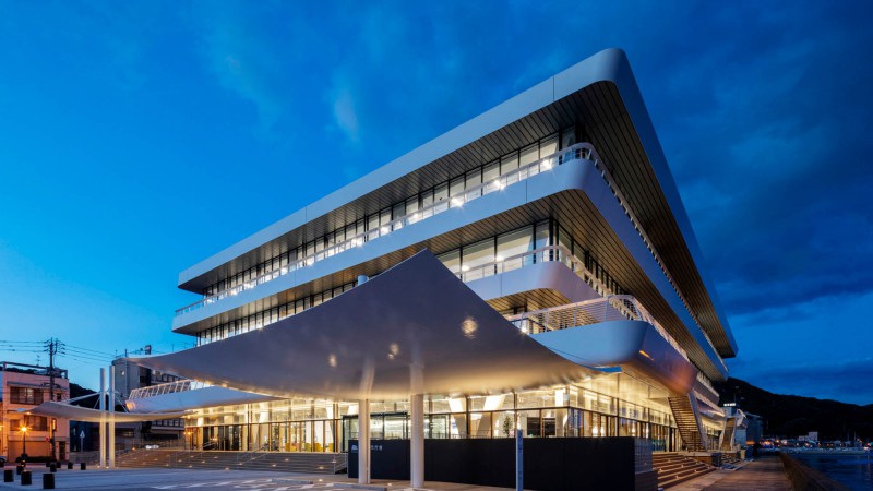 Onomichi 市政府，日本，Nikken Sekkei