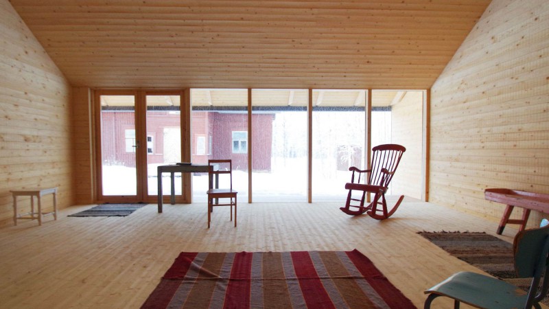 Puuhi 社区空间，芬兰， OOPEAA