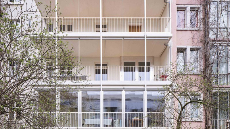 Bachlettenstrasse 翻新工程 ，瑞士， Brandenberger Kloter AG