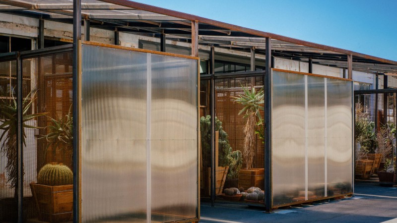 Santa Monica 温室，美国， Part Office & Cactus Store