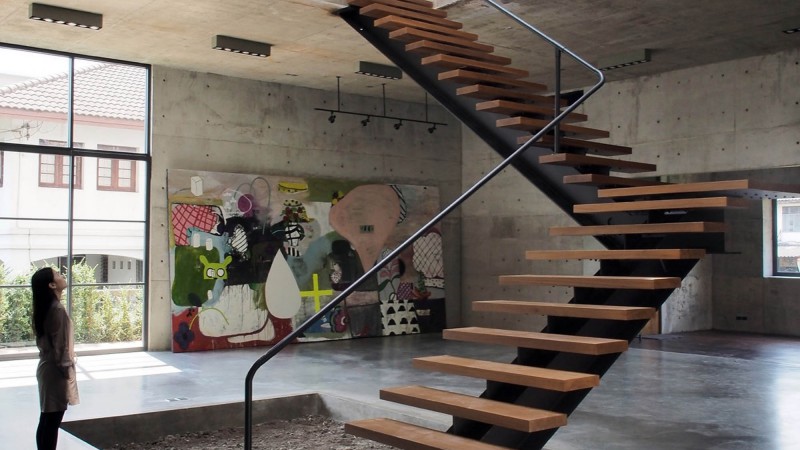 Solid Concrete Studio + 画廊，泰国，ASWA