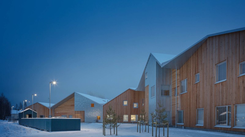 Taika 幼儿园，芬兰，  OOPEAA