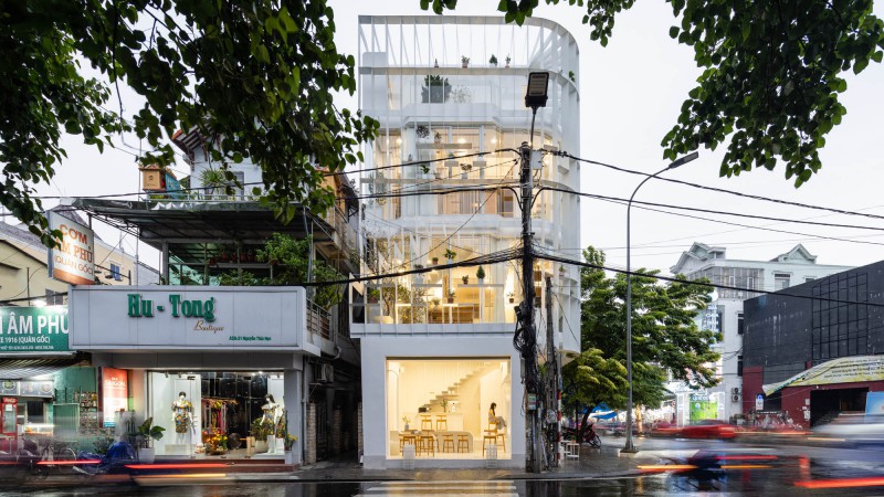 Tiam 咖啡厅，越南，Nguyen Khai Architects & Associates