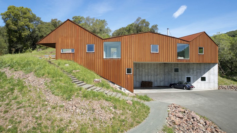 Triple Barn 之家，美国，Mork-Ulnes Architects