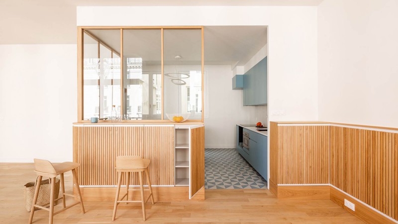 Triplex，巴黎，Bertina Minel Architecture