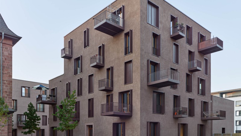 Turley Areal Mannheim Quarter 公寓，德国， Max Dudler