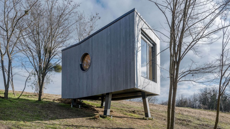 Wauhaus小屋，匈牙利，Hello Wood