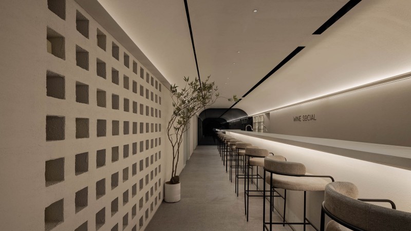 Wine Social酒吧，首尔，  LAB404