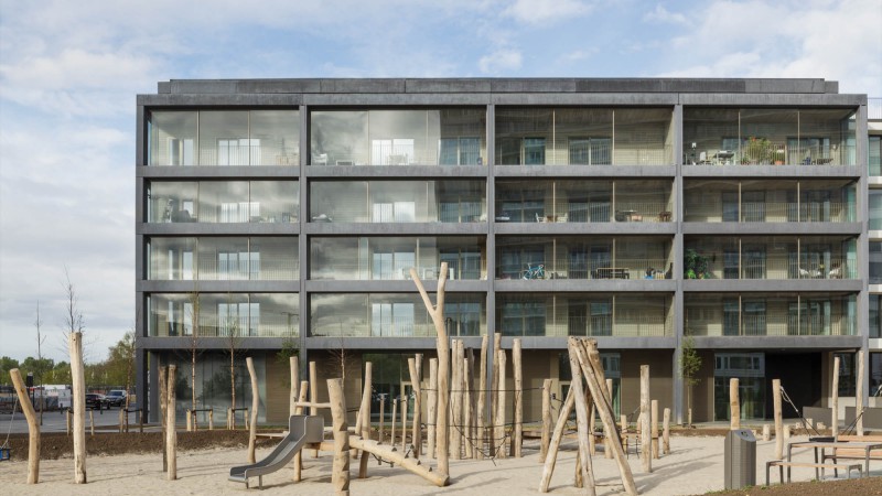 Winter Garden 住房，比利时，Atelier Kempe Thill