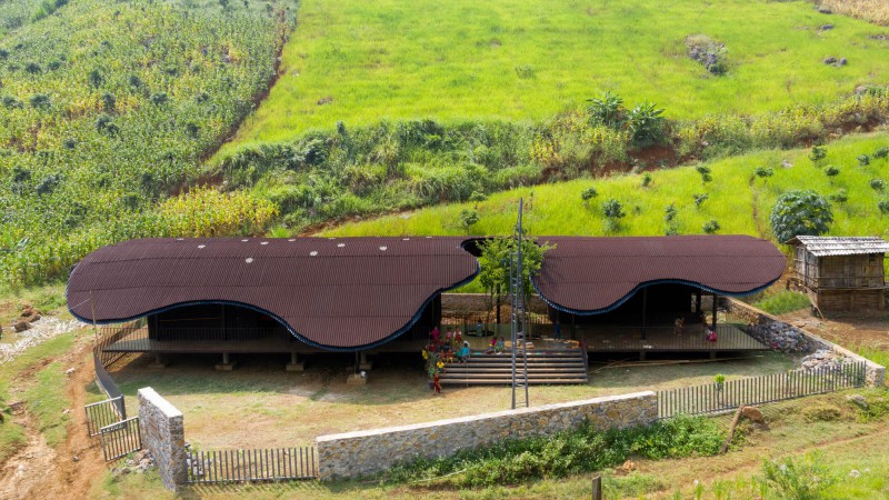 Bo Mon 幼儿园，越南，KIENTRUC O