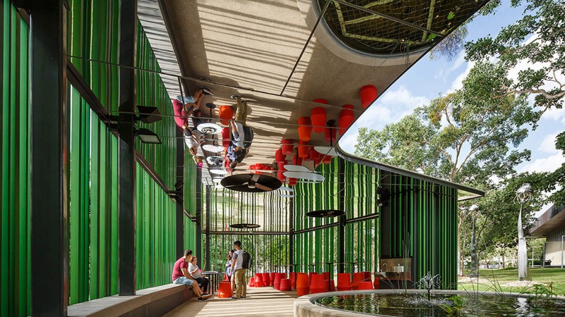 James Cook University Verandah Walk，澳大利亚，  Wilson Architects